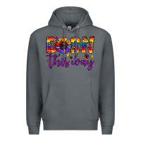 Rock born this way Premium Hoodie - JahusDesignShop