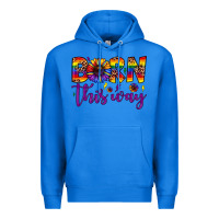 True Royal born this way Premium Hoodie - JahusDesignShop