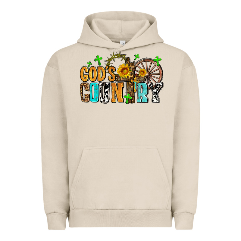 Gods Country Urban Hoodie by AdoDesignShop | Teevron