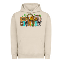 Pigment French Oak gods country Urban Hoodie - AdoDesignShop