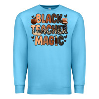 Ocean Blue black teacher magic Premium Sweatshirt - Zillion Design Studio