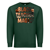 Sports Green black teacher magic Premium Sweatshirt - Zillion Design Studio