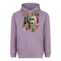 Lavender dead inside but jolly as fuck Heavyweight Hoodie - MaliasSmallBusiness