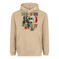 Mushroom dead inside but jolly as fuck Heavyweight Hoodie - MaliasSmallBusiness