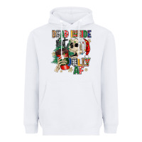 White dead inside but jolly as fuck Heavyweight Hoodie - MaliasSmallBusiness