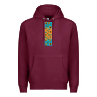Burgundy autumn Premium Hoodie - BundleAndBundleShop