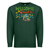 Sports Green welcome back to school Premium Sweatshirt - texasbilliewilder