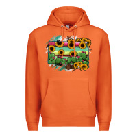 Carrot south Dakota State Map Premium Hoodie - RanaPortraitStore