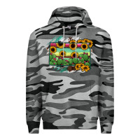 Slate Camo south Dakota State Map Premium Hoodie - RanaPortraitStore