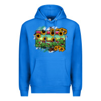 True Royal south Dakota State Map Premium Hoodie - RanaPortraitStore