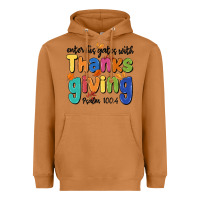 Meerkat enter his gates with thanksgiving psalm 100 4 Heavyweight Hoodie - MaliasSmallBusiness
