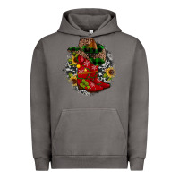 Pigment Tornado Christmas Cowboy Boots Urban Hoodie - JahusDesignShop