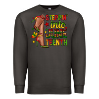 Smoke steppin into juneteenth Premium Sweatshirt - Zillion Design Studio