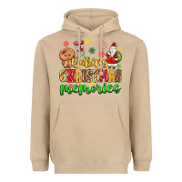 Mushroom baking christmas memories Heavyweight Hoodie - MaliasSmallBusiness