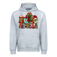 Heather Grey lady of guadalupe abuela coffee cups Urban Hoodie - Jasminsmagicworld