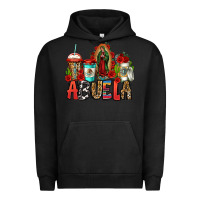 Pigment Black lady of guadalupe abuela coffee cups Urban Hoodie - Jasminsmagicworld