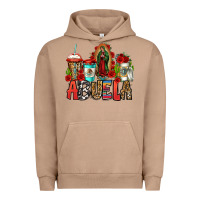 Pigment Burro lady of guadalupe abuela coffee cups Urban Hoodie - Jasminsmagicworld