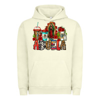 Pigment Pistachio lady of guadalupe abuela coffee cups Urban Hoodie - Jasminsmagicworld