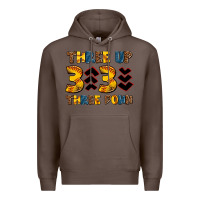 Coffee three up three down softball Premium Hoodie - AdoDesignShop