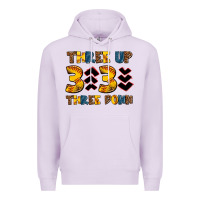 Lilac three up three down softball Premium Hoodie - AdoDesignShop