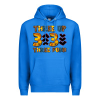 True Royal three up three down softball Premium Hoodie - AdoDesignShop
