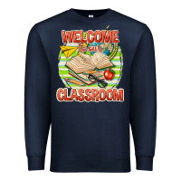 Navy welcome to our classroom Premium Sweatshirt - texasbilliewilder