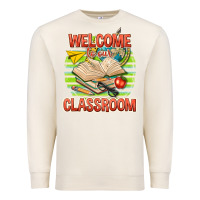 Sandshell welcome to our classroom Premium Sweatshirt - texasbilliewilder