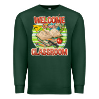 Sports Green welcome to our classroom Premium Sweatshirt - texasbilliewilder
