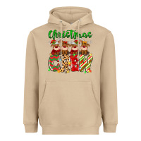 Mushroom christmas crew  deer Heavyweight Hoodie - MaliasSmallBusiness