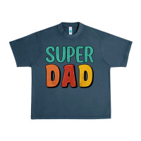 Midnight Navy super dad Urban Heavy Tee - Artiststas
