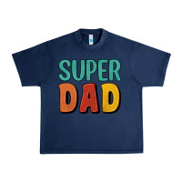 Navy super dad Urban Heavy Tee - Artiststas