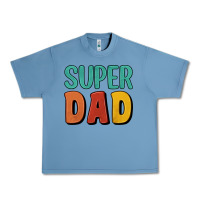 Pebble Blue super dad Urban Heavy Tee - Artiststas