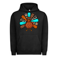 Pigment Black Thanksgiving Turkey Urban Hoodie - JahusDesignShop
