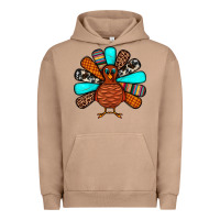 Pigment Burro Thanksgiving Turkey Urban Hoodie - JahusDesignShop