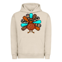 Pigment French Oak Thanksgiving Turkey Urban Hoodie - JahusDesignShop
