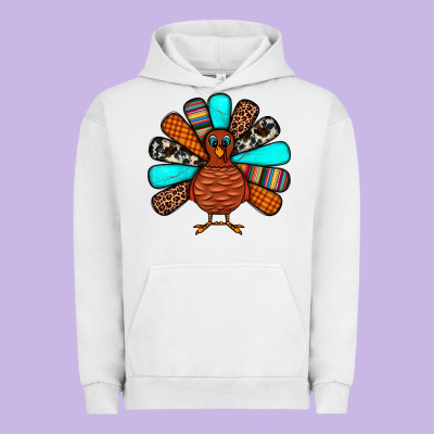 Thanksgiving Turkey Urban Hoodie Designed By Jahusdesignshop