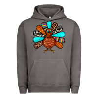 Pigment Tornado Thanksgiving Turkey Urban Hoodie - JahusDesignShop