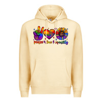 Pina Colada peace love equality Premium Hoodie - JahusDesignShop