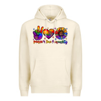 Tofu peace love equality Premium Hoodie - JahusDesignShop