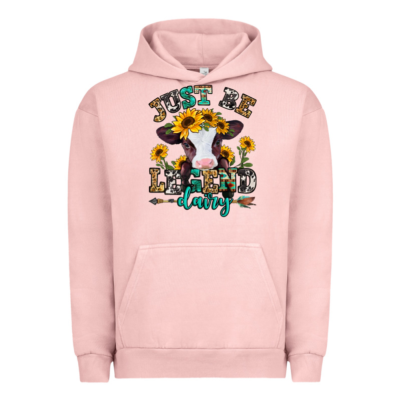 Just Be Legend Dairy Heifer Urban Hoodie by Jasminsmagicworld | Teevron