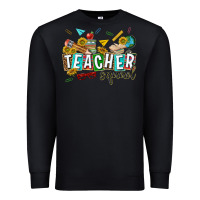 Black western teacher squad Premium Sweatshirt - texasbilliewilder