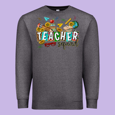 Premium Sweatshirt western teacher squad