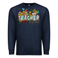 Navy western teacher squad Premium Sweatshirt - texasbilliewilder