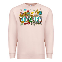 Pale Pink western teacher squad Premium Sweatshirt - texasbilliewilder