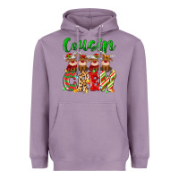 Lavender cousin crew christmas deer Heavyweight Hoodie - MaliasSmallBusiness