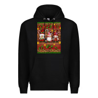 Black christmas gnomes Premium Hoodie - Artiststas