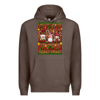 Coffee christmas gnomes Premium Hoodie - Artiststas