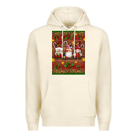 Sandshell christmas gnomes Premium Hoodie - Artiststas