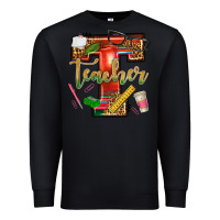 Black western teacher Premium Sweatshirt - texasbilliewilder