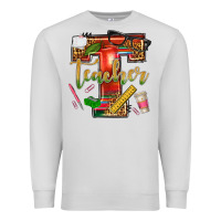 Dove Grey western teacher Premium Sweatshirt - texasbilliewilder